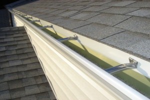 Top View of Gutters