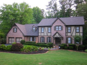 Two Story Roof Installation